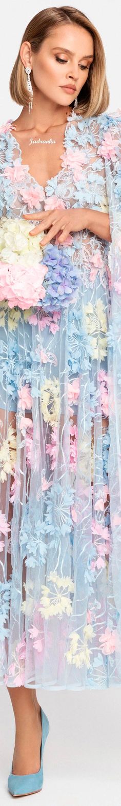 #LightBlue #Pastel #Jadranka #Classy #Floral #Hydrangea #Hortensia  #FashionStyle