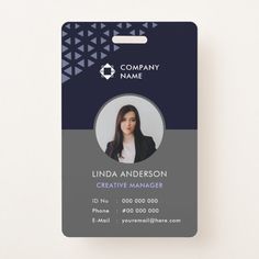 an id card with a woman's face on it