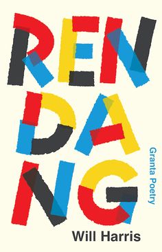 the book cover for ren dag by will harris, with colorful letters