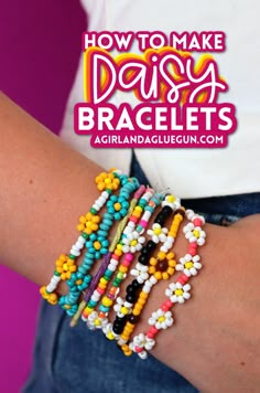 how to make daisy bracelets