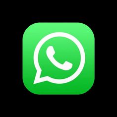 the whatsapp icon is shown in green