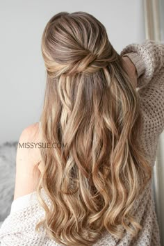 3 Twisted Hairstyles | MISSY SUE Engagement Photo Hair, Twisted Hairstyles, Engagement Hair, Missy Sue, Photo Hair, Engagement Hairstyles, Evening Hairstyles, Fancy Hairstyles, Wedding Hair Makeup