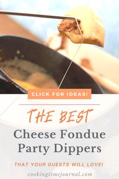 Throwing a dinner partyThese are the best cheese fondue party dippersgreat for trying out some new fun ideas with your guestsFrom artisan breads to fruit and pretzelsfind the best dipping ideas herecheesefondue cheesefonduedippers cheesefonduepartydippers Fondue Dippers Cheese, Cheese Fondue Recipe Without Alcohol, Mcdonalds Caramel Frappe, Melting Pot Cheese Fondue