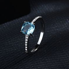 Color: Green, Blue, Peacock Blue, Light Blue Formal Blue Aquamarine Rings, Elegant Light Blue Crystal Ring For Anniversary, Elegant Light Blue Crystal Promise Ring, Formal Blue Aquamarine Jewelry, Blue Aquamarine Fine Jewelry, Light Blue Crystal Ring For Anniversary, Elegant Turquoise Crystal Ring Gift, Elegant Light Blue Crystal Ring, Anniversary Blue Aquamarine Crystal Ring