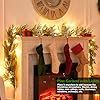 christmas stockings hanging from the mantle in front of a fireplace