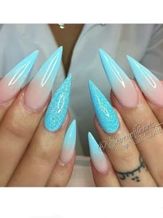 Stiletto Nail Designs, Baby Boomers Nails, Stiletto Nail Art, Matte Nails Design, Stiletto Nails Designs, Best Nail Art, Pretty Acrylic Nails, Dope Nails, Artificial Nails