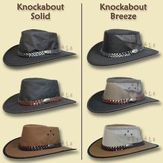 Trendy Fashion ?oZtrALa? Hat AUSTRALIAN Oilskin Canvas OUTBACK Cowboy Leather Mens Women's Bush, Womens Accessories Australian Hat, Outback Hat, Leather Hats, Hat Band, Cotton Material, Women's Accessories, Trendy Fashion, Cotton Canvas, Cowboy