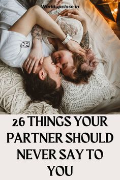 there are some things that your partner should never say to you if they want to maintain a healthy and loving connection with you. These words can be hurtful, damaging, and could potentially cause irreparable harm to the bond between you and your significant other. 

It's important to remember that everyone makes mistakes and says things they don't mean from time to time. However, there are some statements that cross a line and should never be used in a relationship. Confused Love, Everyone Makes Mistakes, How To Read People, Want To Be Loved, Mutual Respect, Successful Relationships, Facial Expression, Low Self Esteem, Marriage Tips