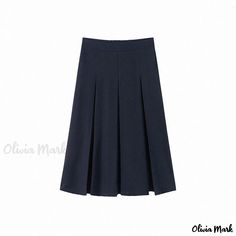 Olivia Mark - Pang Graduation Academy Official School Uniform Set with Blouse and Skirt Navy Blue Maxi Skirt, Black Pleated Midi Skirt, Blue Maxi Skirt, Floral Print Midi Skirt, Red Checkered, Extra Long Sleeves, Printed Midi Skirt, Floral Midi Skirt, Blue Maxi