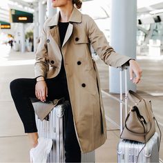 Women Lapel Long Sleeve Overcoat Outwear Casual Winter Warm Trench Coat Jacket Oversized Fit Not Lined New Boutique Item S 4-6 M 8-10 L 12-14 Xl 16-18 Fall Trench Coat Outfits, Trench Coat Outfit Fall, Fall Trench Coat, Trench Coat Outfits, Wool Trench Coat Women, Fall Trench, Trench Coat Fall, Trench Coat Outfit, Beige Trench Coat