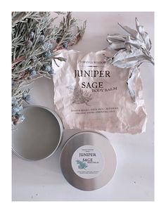 JUNIPER SAGE BODY BALM The Juniper Tree, Salvia Apiana, Juniper Essential Oil, Juniper Tree, Problem Skin, Healing Balm, Sacred Plant, Botanical Skincare, Healing Plants