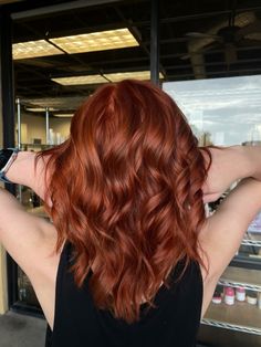 7.40 Hair Color, Wella Color Formulas Copper Red Hair, Wella Copper Hair Color Formula, 7.44 Hair Color, Wella Colour Touch, Red Hair Formulas, Cowgirl Copper, Red Hair Inspiration, Hair Pale Skin