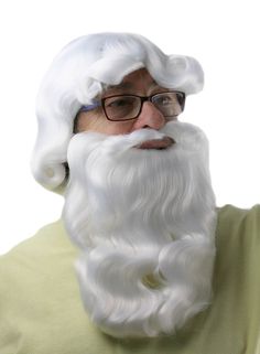 PRICES MAY VARY. [Level Up Your Santa!] Deluxe, high quality, long Santa Claus beard & wig set [The Perfect Fit] Stretchy interior with adjustable wig and beard straps for easy wear [Top Quality Synthetic Hair] Soft, natural looking, realistic synthetic fibers look great! [Versatile Costume Wig] Santa Claus, Old Man Winter, Wizard, Biblical Characters, & More [Ho, ho, ho! Merry Wigsmas!] City Costume Wigs will bring your character fantasy to life! Ho ho ho! This is a top quality Santa beard and Winter Wizard, Beard Wig, Biblical Characters, Old Man Winter, Wizard Costume, Santa Claus Costume, Santa Beard, Men's Wigs, White Beard