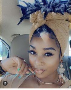 Dread Headwrap Styles, Dread Scarf Head Wraps, Short Locs And Headwraps, Dreadlock Head Wrap, Head Wrap Styles With Locs, Locs With Hats, Loc Wraps, Headwrap Styles With Locs, African American Short Haircuts