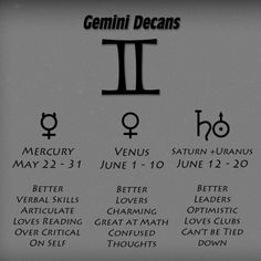 the zodiac sign for men and women is shown in black and white with different symbols