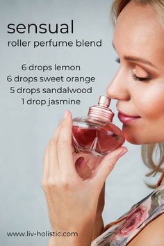 Essential Oil Perfume Recipes, Pheromone Perfume Diy, Hair Perfume Diy, Essential Oil Beauty