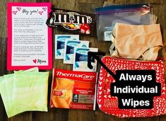 Girls Period, School Emergency Kit