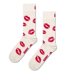 Smooch away! These socks are sure to leave a mark. Preferably on someone you love. Comes in two versions. Made from soft and breathable combed cotton, and as always the heel and toe are reinforced to prevent holes. 
  
  
Vibrant lips and tender pecks adorn the Kisses Sock, spreading love and affection with every step. This playful design features an all-over print of colorful kisses in various shades, creating a lively and romantic visual effect. The bold, eye-catching pattern is sure to spark Flame Socks, Cactus Socks, Pineapple Socks, Cow Socks, Rainbow Socks, Lips Print, Cute Socks, Happy Socks, Valentine's Gift