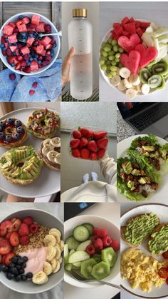 Desayuno Healthy Fruits And Vegetables Aesthetic, Eat Healthy Vision Board Pictures, Almond Daughter Aesthetic Food, Healthy Nutritious Meals, Weight Gain Diet Plan, Meal Aesthetic, Weight Gain Diet, Healthy Food Menu