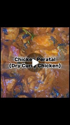 chicken peratalli dry curry chicken