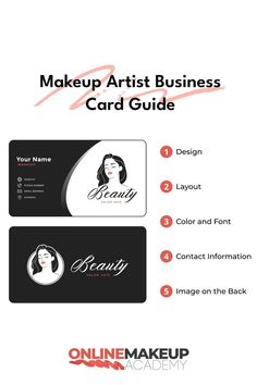 the makeup artist business card guide