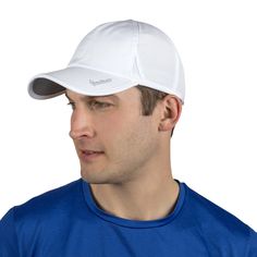 PRICES MAY VARY. IMPRESSIVE UV PROTECTION: Our men's running hat boasts a 50+ UPF rating, providing maximum protection against harmful UV rays. UPF-rated clothing benefits everyone but is particularly important for sun-sensitive individuals & those with fine hair or shaved heads. Stay protected and enjoy the outdoors with our advanced, high-quality fabric running hat. ULTRA LIGHTWEIGHT: This lightweight performance cap gives you protection without sacrificing comfort or impeding your movements w Breathable White Hat For Outdoor Activities, White Breathable Hats For Outdoor Activities, White Functional Hat For Outdoor Activities, Functional White Hats For Outdoor Activities, White Hat With Upf 50+ For Outdoor Activities, White Breathable Hat For Outdoor, Functional White Hat With Upf 50+, Functional White Hats With Upf 50+, Functional Moisture-wicking Six-panel Hat