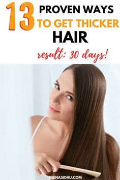 Make Hair Thicker Remedies, How To Thicker Hair, How To Thicken Hair Fast, Best Way To Thicken Hair, How To Make Thicker Hair, Help Hair Grow Thicker, How To Help Thicken Hair, How To Get Hair To Grow Thicker, Diy Thicker Hair