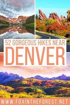 52 Best Hikes Near Denver + Secret Local Tips Colorado Bucket List, Hiking In Colorado, Hikes In Colorado, West Coast Travel, Photography Hiking