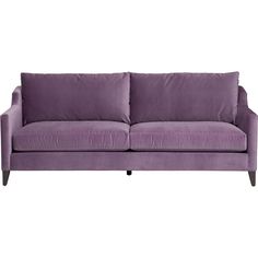 Colette Sofa, Vance Amethyst-Furniture - Sofas-High Fashion Home Purple Sofa Living Room Ideas, Lavender Sofa, Plum Sofa, Mid Century Transitional, Purple Sofa, Transitional Contemporary, Eco Friendly Furniture, Custom Sofa, High Fashion Home