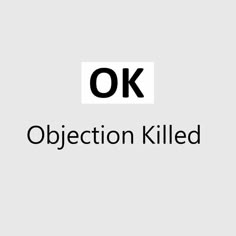 the words ok and an object that appears to be in black on a white background