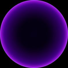 an image of a purple ball in the dark