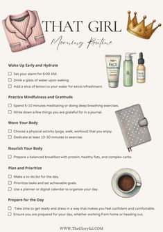 The Ultimate Morning Routine to Become That Girl Ultimate Morning Routine, Morning Routine Planner, Productive Era, Girl Morning Routine, Summer Wallpapers