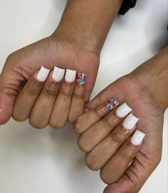 Cute Short Acrylic Nails Black Women, Cute Nails For Black Girls Short, Pink Short Nails Black Women, Nail Ideas Black Girls Short, Nail Inspo Black Girls Short, Neon Acrylic Nails, Spring Acrylic Nails, Super Cute Nails