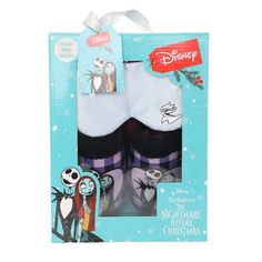 Relaxing holiday moments were made for this Nightmare Before Christmas Scuff Slippers Gift Set! Give your nights-in a fun Disney touch with these faux-shearling lined slippers and matching sleep mask. This holiday gift set is a perfect pick for unwinding after a long day or indulging in a laidback morning. Whether you're treating yourself or searching for an ideal gift for a Disney fan, this Holiday Slippers and Sleep Mask set (gift box included!) is sure to please. Size: medium.  Color: Purple. Holiday Slippers, Up Disney, Relaxing Holiday, Holiday Gift Box, Holiday Gift Sets, Disney Fan, Women's Slippers, Holiday Christmas Gifts, Disney Ladies