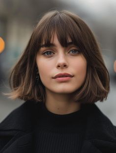 #BEAUTY, #RELATIONSHIPS #Fashion #Animals #Outfits #Winter Outfits #Animals Bob With Bangs Fine Hair Over 40, Autumn Haircut, Chin Length Haircuts, Thick Wavy Hair, Bob Hairstyles For Thick, Chin Length, Chin Length Hair, Pinterest Hair