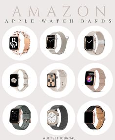 the apple watch bands are all different colors and sizes, but one is for them