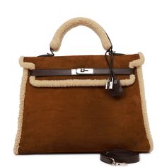 Winter Bags, Hermes Kelly Bag, Fur Bag, Hermes Box, Kelly Bag, Hermes Handbags, Brown Bags, Gorgeous Bags, Hermes Bags