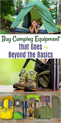 camping equipment that goes beyond the basics