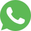 a green phone with the text whatsapp on it