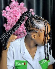 20 Latest and Best Hairstyles for Ladies 2023. - Ladeey Cornrows Bun, Stitch Braids Hairstyles, Weaving Hairstyles, Latest Hair Braids, Hair Braid Patterns, Hairstyles For 2023