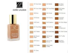 Estee Lauder Double Wear Stay-in-Place Make Up Foundation in Warm Vanilla 2W0  New in Box  1.0 fl oz. / 30 mL What it is: A 24-hour liquid foundation with a flawless, natural, matte finish that unifies uneven skin tone and covers imperfections with buildable coverage. Coverage: Full Finish: Matte Formulation: Liquid Skin Type: Combination and Oily Ingredient Callouts: Free of fragrance. What Else You Need to Know: Double Wear is available in over 55 shades—including cool, neutral, and warm under Make Up Spray, Double Wear Estee Lauder, Estee Lauder Foundation, Estee Lauder Double Wear Foundation, Foundation Swatches, Double Wear Foundation, Dream Makeup, Makeup Product, Estee Lauder Double Wear