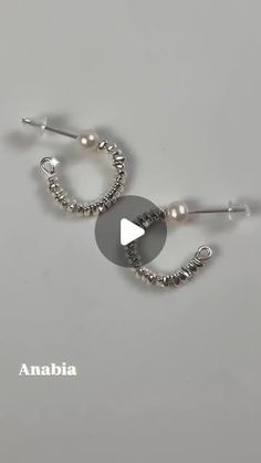 Diy Pearl Earrings, Earrings Tutorial, Kundan Jewelry, Fabric Earrings, Polki Jewellery, Wire Work Jewelry, Earring Tutorial, Kundan Necklaces, Work Jewelry