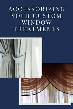 the front cover of a window treatment catalog