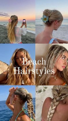 Beach Hairstyles, Go Out, Long Hair, For Girls, The Beach, Braids, Dresses