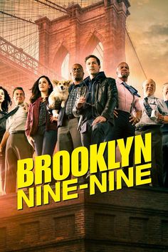 the brooklyn nine - nine series is shown in this promotional poster for nbc's new show