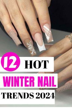 Elevate your winter nail game with our curated collection of 32 gorgeous nail styles. Embrace the season with frosty blues and cute 3D sweater designs that exude coziness and chicness. Discover a variety of options from classic snowflake patterns to bold metallics, perfect for every mood and vibe you're feeling this season. Stay on-trend and stylish throughout the winter months with these stunning nail inspirations! Navy Blue Nails, Bright Summer Nails, 3d Sweater, Nude Nail Designs, Sweater Patterns, Winter Chic, Winter Nail Art, Winter Nail Designs