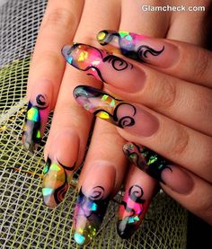 christmas nail art Me Images, Pointed Nails, Latest Nail Art, Nail Designs Spring, Cute Nail Designs, Christmas Nail Art