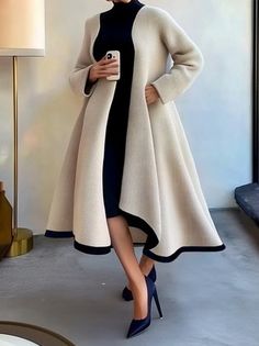 Best Women Outfits, Checkered Coats For Women, Womens 2024 Fall Fashion Trends, Hoodie Office Outfit, Anniversary Dinner Outfit Classy, Cold Day Outfit For Work, Casual Fall Outfits For Women 2024, Cold Weather Dress Outfits, Winter Work Outfits For Women Cold