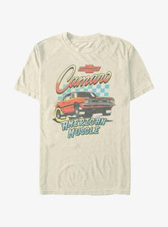 Comfort Colors Heavyweight Garment Dyed Teeli100% CottonWash cold; dry lowImportedListed in Men's sizes Graphic Tees Vintage Cars, Car Shirt Design, Taylor Merch, Cars Tees, Car Shirts, 80s Outfit, Merch Ideas, Graphic Tees Vintage, Chevy Camaro