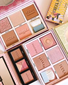 Benefit Cosmetics Aesthetic, Diy Doll Room, Beauty Packaging, Makeup Palette, Makeup Collection, Diy Doll, Woman Face